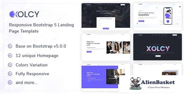 24827 Xolcy v1.0 - Bootstrap5 Creative Landing Page Template 