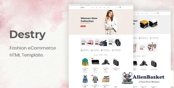 24425 Destry v1.0 - Fashion eCommerce HTML Template 
