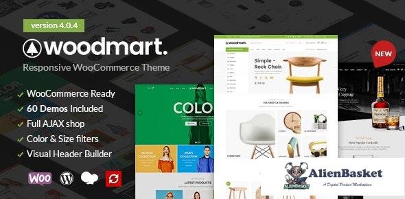 16462 WoodMart v4.0.4 - Responsive WooCommerce Theme 