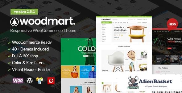10476 WoodMart v2.8.1 - Responsive WooCommerce WordPress Theme 
