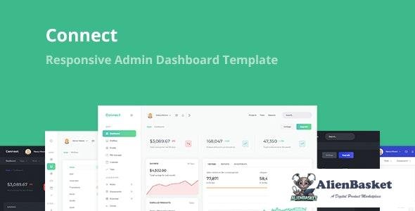 20933 Connect v1.1 - Responsive Admin Dashboard Template 