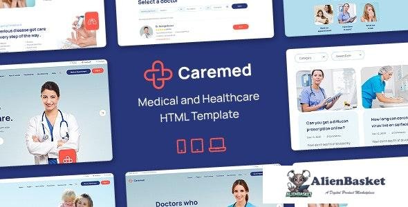 26829 Caremed v1.0 - Responsive Medical & Healthcare HTML Template 