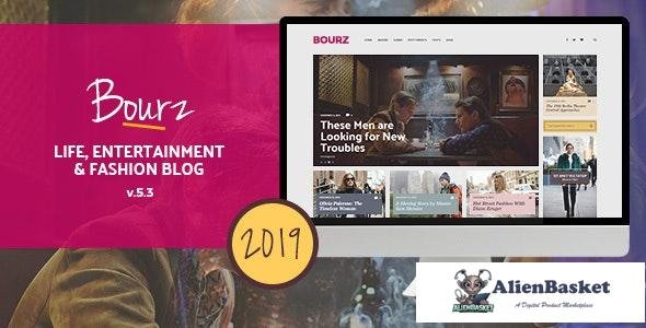 15143 Bourz v5.3 - Life, Entertainment & Fashion Blog Theme 