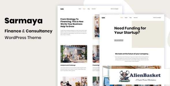 21984 Sarmaya v1.0.1 - Finance & Consultancy WordPress Theme 