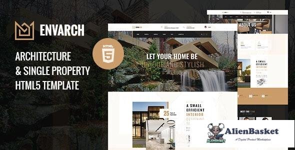 23806 EnvArch v1.0 - Architecture and Single Property HTML5 Template 