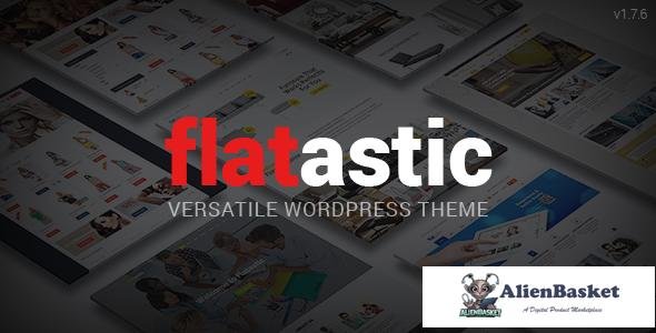 11025 Flatastic v1.7.6 - Themeforest Versatile Wordpress Theme 