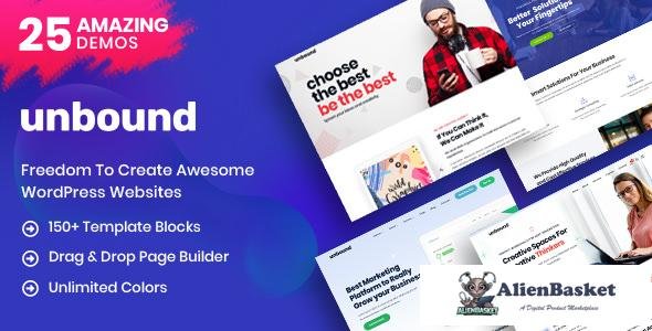 10441 Unbound v1.1.2 - Business Agency Multipurpose Theme 