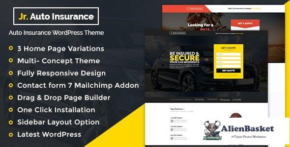 14926 Auto Insurance v1.0.1 - WordPress Theme 