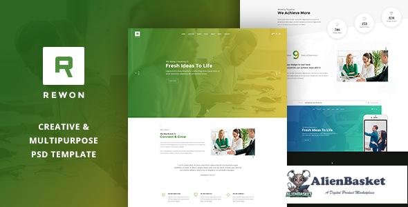 11119 REWON - Multipurpose PSD Template 