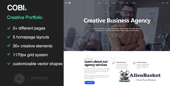 13231 Cobi - Creative Portfolio HTML5 Template 