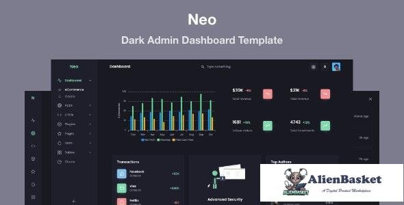 27340 Neo v1.0 - Responsive Admin Dashboard Template 