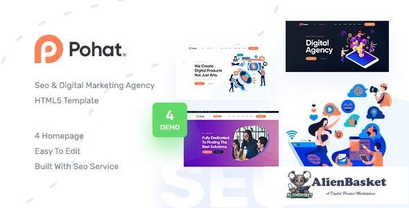 20443 Pohat v1.0 - SEO & Digital Marketing Agency HTML5 Template 