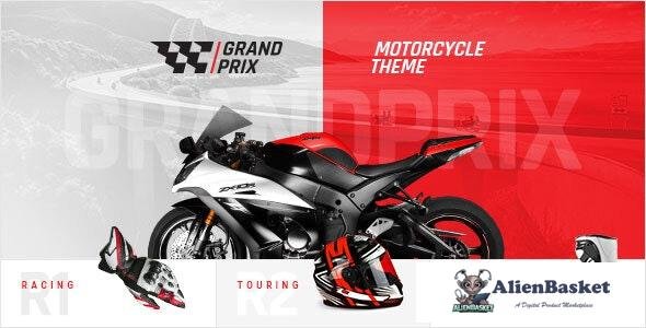 39992 GrandPrix v1.5 - Motorcycle WordPress Theme 