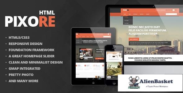 12449 Pixore - Responsive Multi-Purpose HTML5 Template 