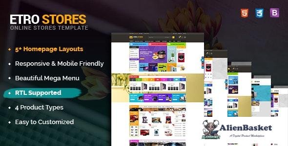 16663 EtroStore v1.0.0 - Responsive & Multi-Purpose HTML5 Template 