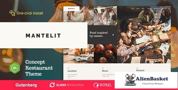 33457 Mantelit v1.0.9 - Restaurant WordPress Theme 