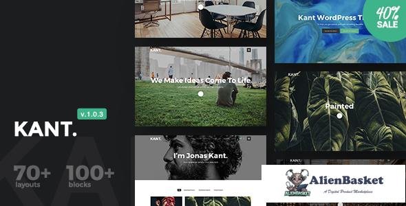 10553 Kant v1.0.3 - A Multipurpose WordPress Theme for Startups 