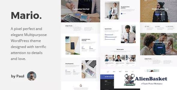 13396 Mario v1.0.6 - Creative Multipurpose WordPress Theme 