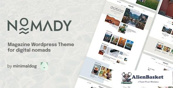 27217 Nomady v1.1.5 - Magazine Theme for Digital Nomads 