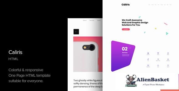 11101 Caliris - Responsive One Page HTML Template 