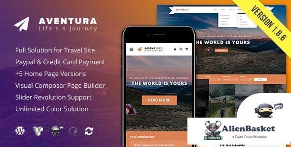 15499 Aventura v1.8.6 - Travel & Tour Booking System Theme 