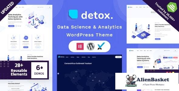 35627 Detox v2.3 - Data Science & Analytics WordPress Theme 