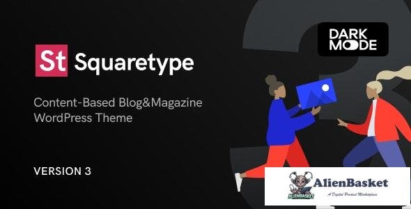 38821 Squaretype v3.0.8 - Modern Blog WordPress Theme 