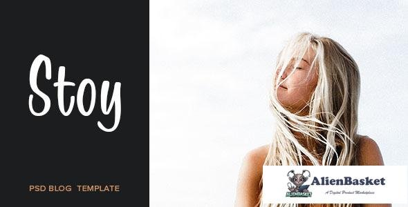 12926 Stoy - Blog PSD Template 