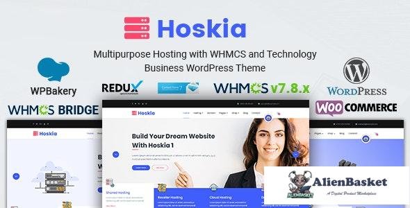 19221 Hoskia v2.4 - Multipurpose Hosting with WHMCS Theme 