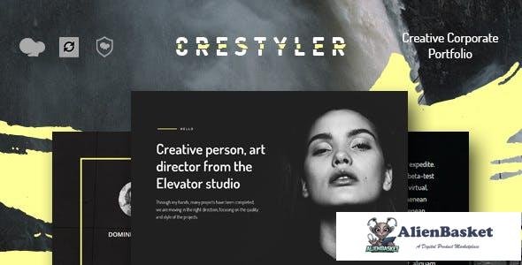 14266 Crestyler v1.0 - Creative Portfolio WordPress Theme 
