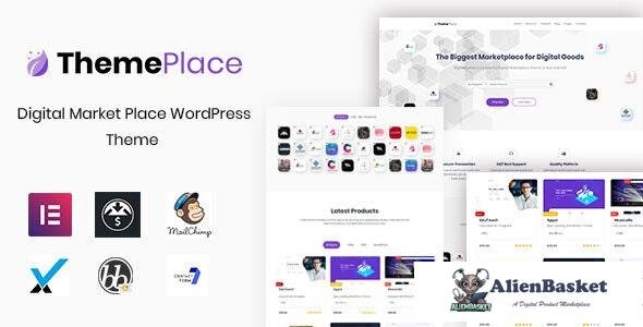 17873 ThemePlace v1.1.0 - Marketplace WordPress Theme 