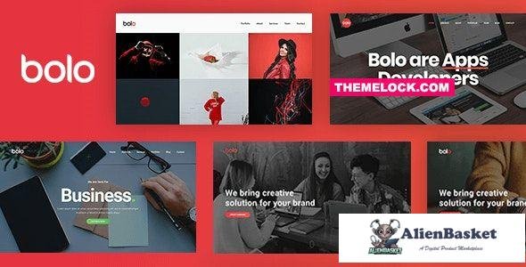 23348 Bolo v1.2.2 - One Page Creative Multipurpose Website Template 