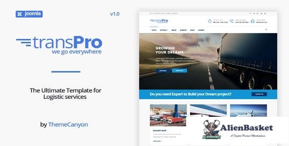 24518 TransPro v1.0 - Transport & Trucking Logistics Joomla Template 