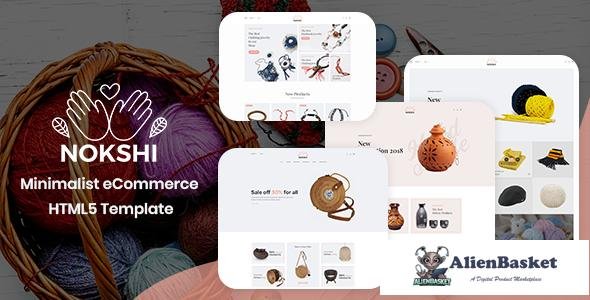 15607 Nokshi - Handmade & Craft Bootstrap4 Template 