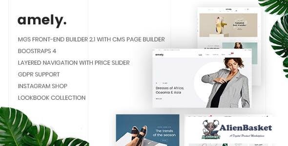 13348 Amely v1.0.7 - Clean & Modern Magento 2 Theme 