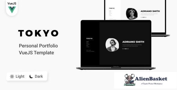 27714 Tokyo v1.0 - Personal Portfolio VueJS Template 