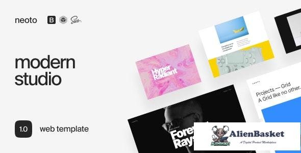 24074 Neoto v1.0.1 - Creative Studio Portfolio Template 