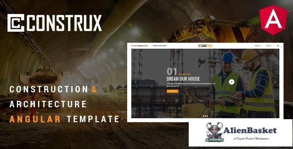 26761 Construx v1.0 - Construction & Building Angular Template 