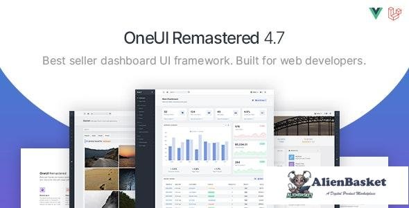 22687 OneUI v4.7 - Bootstrap 4 Admin Dashboard Template, Vuejs & Laravel 7 Starter Kit 