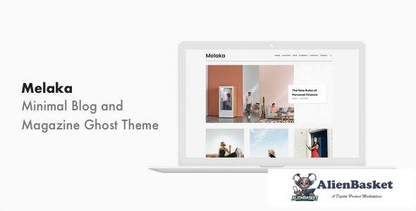 16902 Melaka v1.0.1 - Blog and Magazine Ghost Theme 