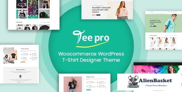 27479 TEEPRO v3.7.2 - Woocommerce Custom T-Shirt Designer 