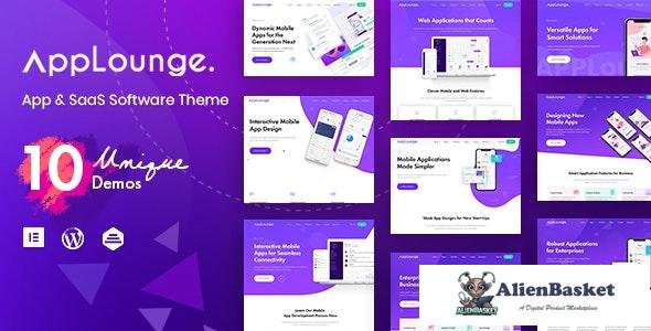 27219 AppLounge v1.1.4 - Multipurpose SaaS WordPress Theme 