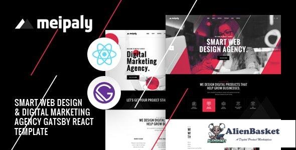 25607 Meipaly v1.0 - Gatsby React Digital Services Agency Template 