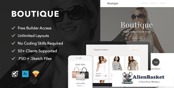 10632 Boutique - Responsive Email + Themebuilder Access 