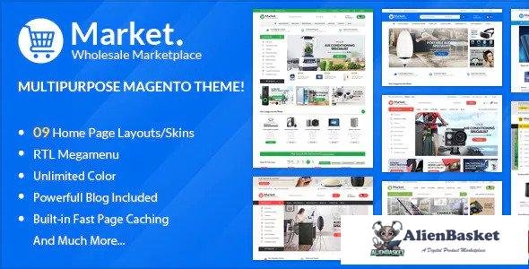 13567 ALO Market - Responsive Magento 2 Theme ( RTL supported ) 