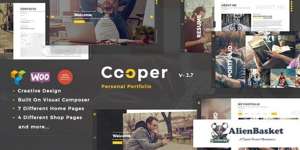 32315 Cooper v5.1 - Creative Responsive Personal Portfolio Theme 