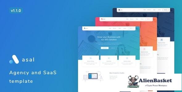 27914 Asal v1.1.0 - Agency and SaaS Template 