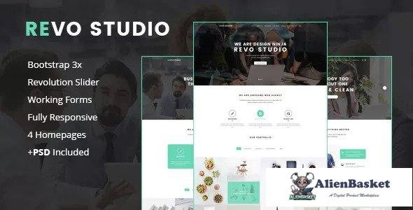 13484 Revo Studio - Multipurpose Landing Page 