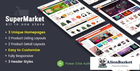 25860 Supermarket v1.0 - Responsive MultiPurpose HTML 5 Template (Mobile Layouts Included) 