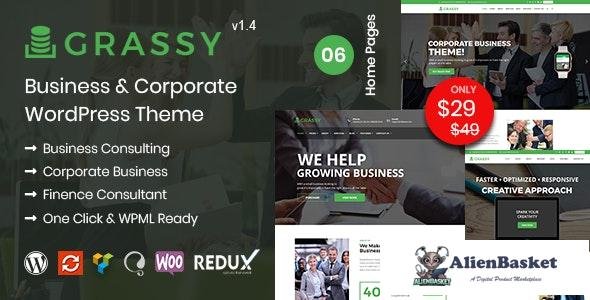 20544 Grassy v1.4 - Business WordPress Theme 